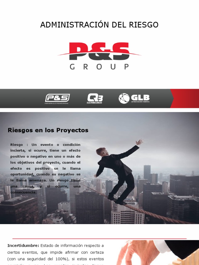 Gestión Efectiva de Riesgos en Proyectos | PDF | Planificación | Riesgo