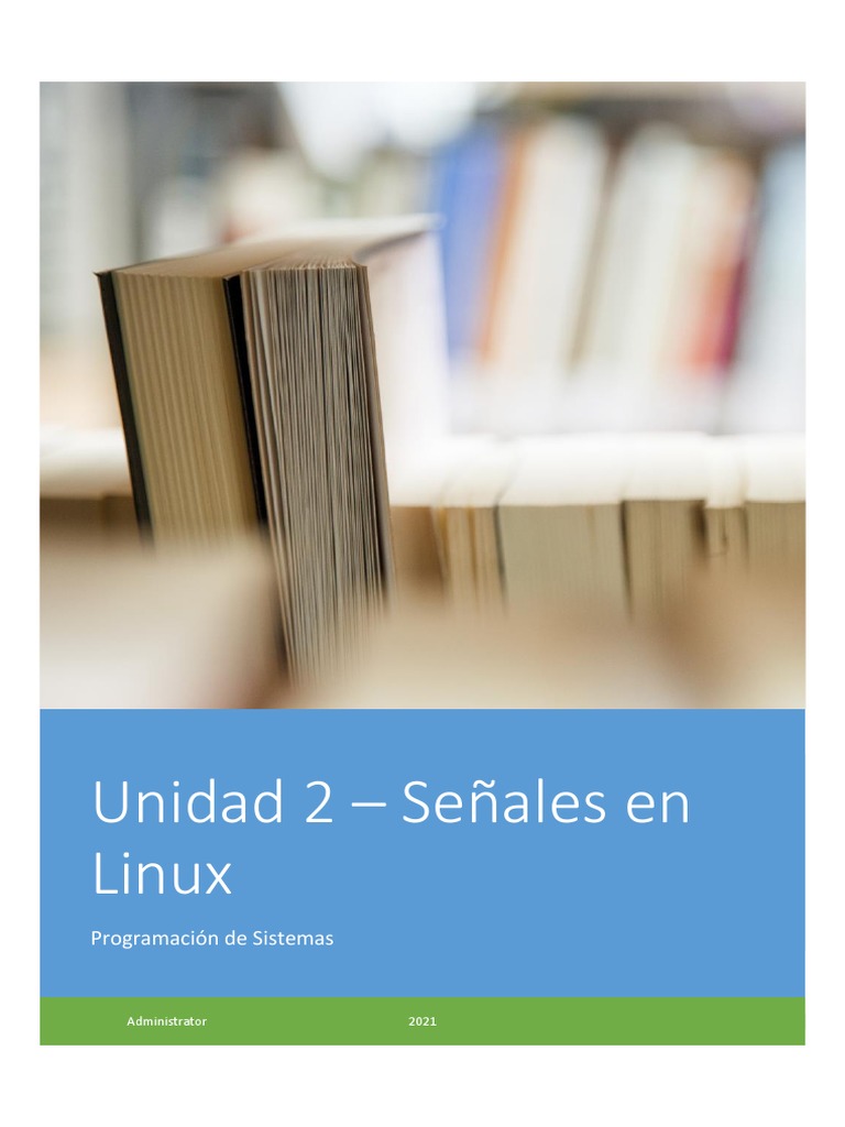 Señales en Linux: Envío y Manejo | PDF | Puntero (Programación de ...