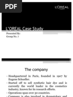 Download LOreal Case Study by Rachit Sachdeva SN60313639 doc pdf