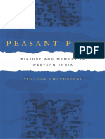 Vinayak Chaturvedi - Peasant Pasts - History and Memory in Western India-University of California Press (2007)