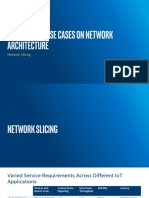 Impact of 5G Use Cases On Network Architecture