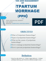 POSTPARTUM HAEMORRHAGE CME Final