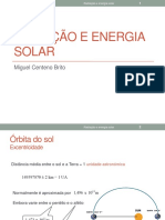 Radiação Solar Órbita Terra