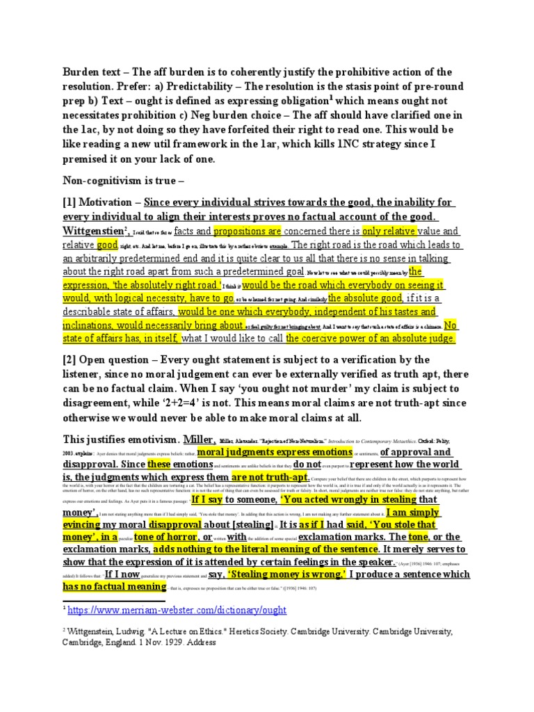 Emotivism PDF Philosophical Theories Social Institutions