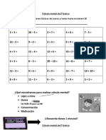 Calculo Mental 2º