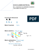 1.2 Revision de Algebra Matricial