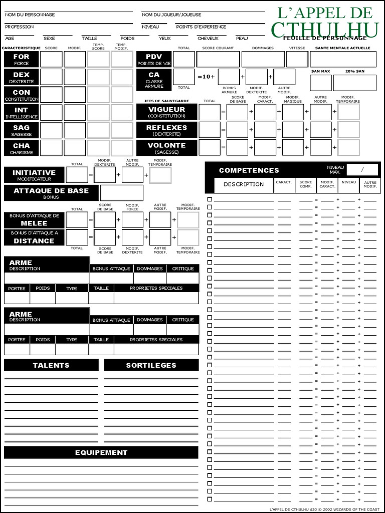 Call Of Cthulhu: Mark Of The Beast - Jeu De Rôle Chaosium, Neuf