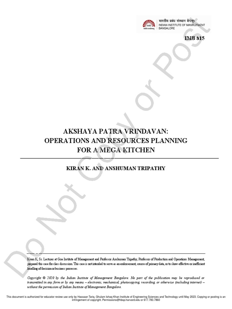 Case Study Mps And Mrp Download Free Pdf Food And Drink