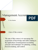 Managment Accounting