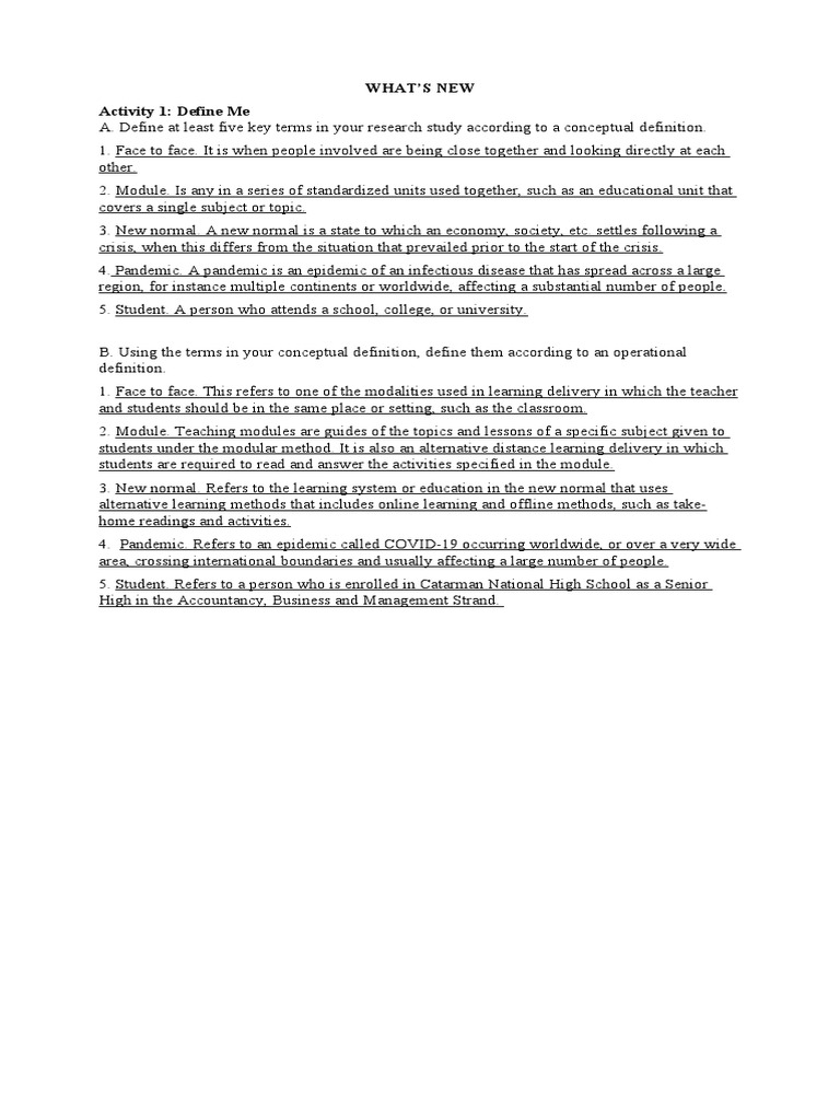 Practical Research Discussion Module 3 Pdf Hypothesis Survey