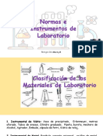 Normas e Instrumentos de Laboratorio. 2do Año