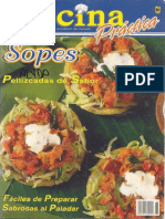 Cocina Práctica, Sopes - Revista