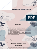 Filosofia Moderna