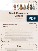 Stock Characters - Comico