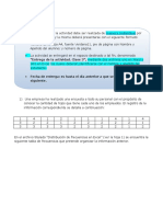 Actividad 3 - Distribución de frecuencias