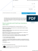 How To Calculate Earth Fault Loop Impedance Value (ZS) - Schneider Electric Egypt and North East Africa