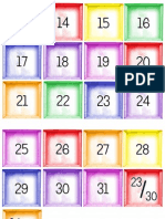 Calendar Numbers