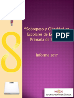 Sobrepeso infantil Sevilla 2017