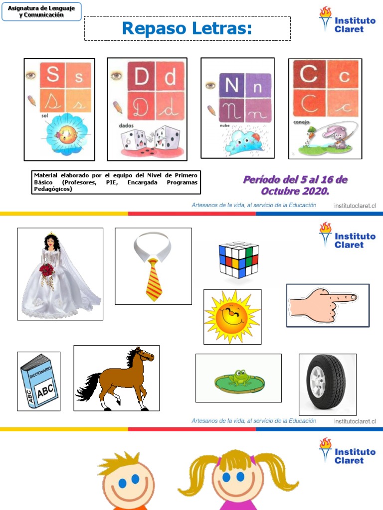 Actividades de Lenguaje para Primero Básico | PDF | Artes del Lenguaje ...