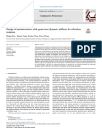 Design of Metastructures With Quasi-Zero Dynamic Sti