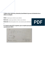 Ejercicio 8 Quimica