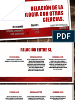 La Policiologia y Su Relacion Con Otras Ciencias