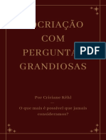 COMO COCRIAR SUA REALIDADE COM PERGUNTAS PODEROSAS