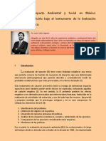 Evaluación Del Impacto Ambiental y Social en México