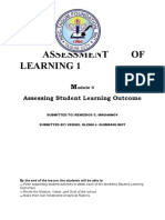 Assessment of Learning 1 Module 3