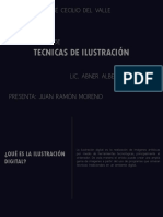 Técnicas ilustración digital tradicional UJCV