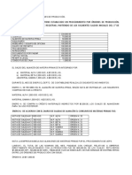 Ejerc. Costos Históricos Por Órdenes de Producción