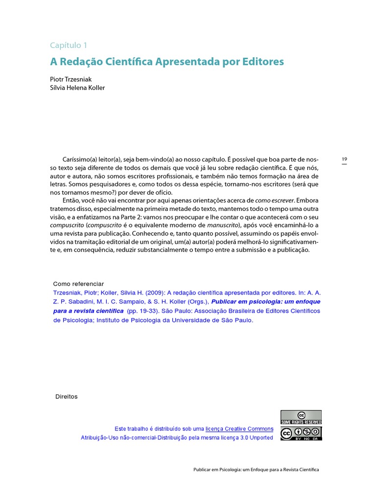 Redação Científica: Guia para Autores | PDF | Science | Método científico