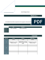 Agenda de Actividades - Curso Propedéutico - Gpo. 04 - Curso Propedéutico