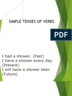 Simple Tenses of Verbs