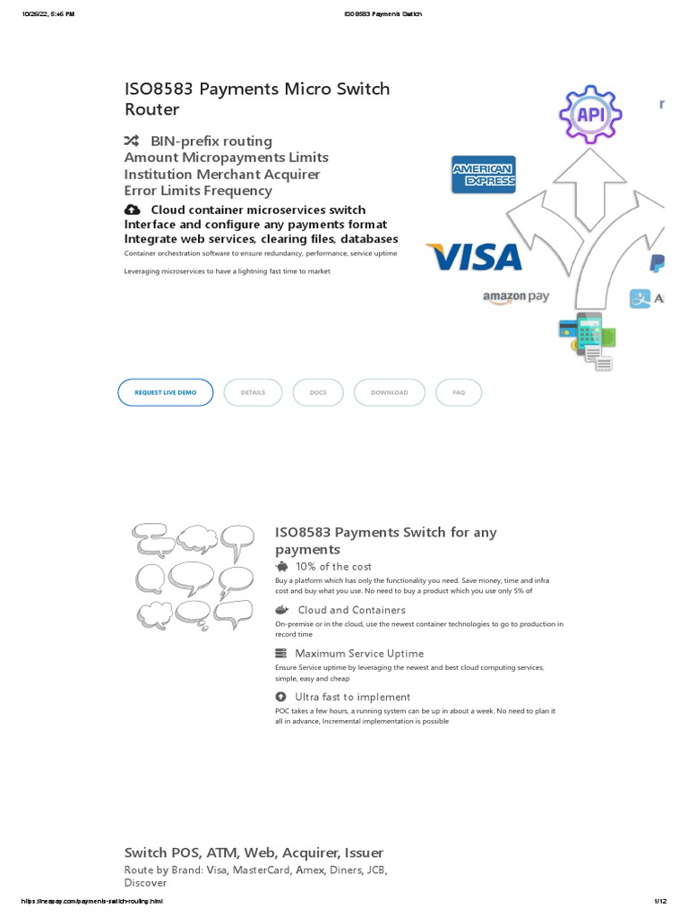 ISO8583 Payments Switch | PDF | Payment Card Industry Data Security ...