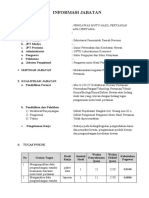 Informasi Jabatan PMHP Pertama - Kesmavet Bengkulu