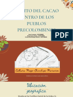 El Mito Del Cacao Dentro de Los Pueblos Precolombinos