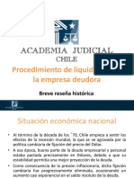 Procedimiento de Liquidación de La Empresa Deudora: Breve Reseña Histórica