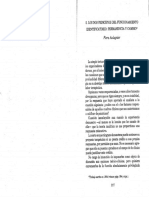 AULAGNIER, P. Los Dos Principios Del Funcionamiento Identificatorio Permanencia y Cambio. en Cuerpo, Historia e Interpretación. Ed. Paidós, 1991.