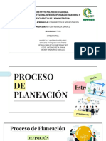 Proceso de Planeación - E5 - Presentación y Dinamica