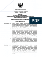 PerBup No 35 Tahun 2013 - Standar Pelayanan Minimal Bidang KB Dan KS Di Kabupaten Mojokerto