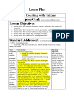 Lesson Plan On Skip Counting