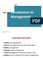 Chapter 1 - Introduction To Management - ST