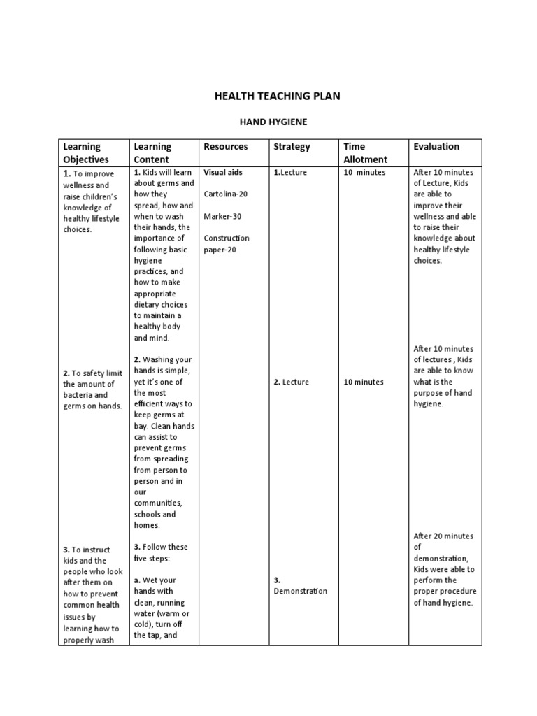 health-teaching-plan-group-1-c-pdf-hand-washing-hygiene