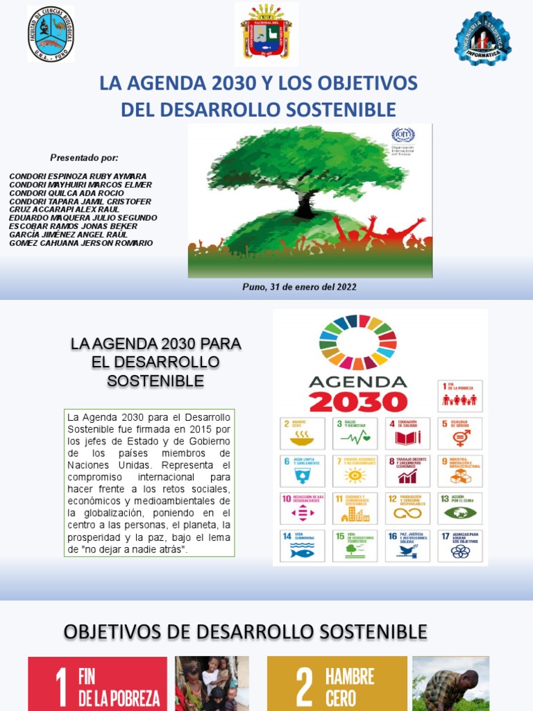 Agenda 2030 y ODS: Compromiso Global | PDF | Sustentabilidad ...