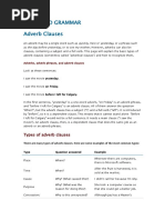 Adverb Clauses 1 Advanced Grammar