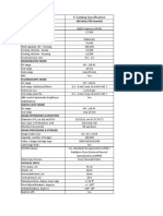 Merk GE E-Catalog Specification for OEC Brivo 785 X-Ray Generator