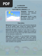 La Creación de Dios para Niños | PDF | Cielo | Narrativa de la creación ...