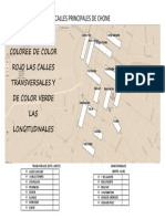 Calles TRANSVERSALES y Longitudinales Tareas