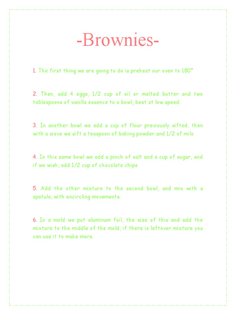 Brownies PDF